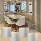 40 Placas Painel Ripado Revestimento 3d De Parede Resistente