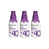 Agua Oxigenada Beira Alta 900ml 40 Volumes - Kit Com 3un