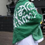 Bandeira Arábia Saudita 150x90 Cm Poliéster Oficial 2024
