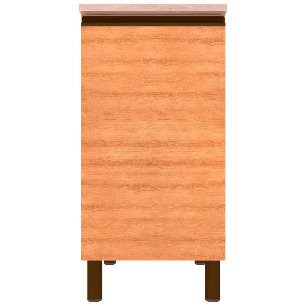 Balcão Cristal Mdp 15 Mm Com 1 Porta E 1 Prateleira Bartira