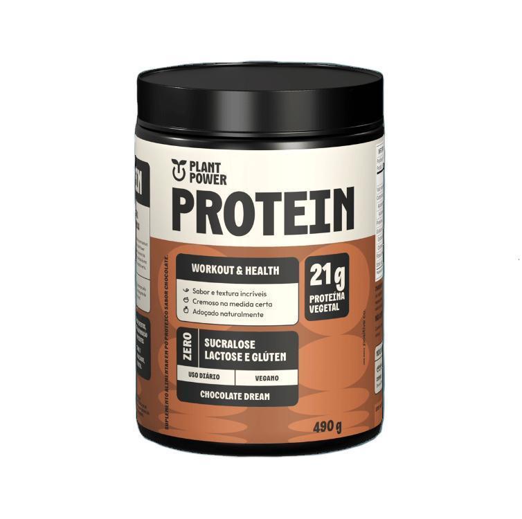 Proteína Vegana Chocolate Plant Power Protein 490g