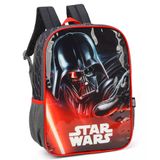 Mochila Infantil Star Wars Disney Costas Tam G Escolar