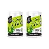 Creme Para Pentear Gota Dourada Oleo Babosa 1000g-kit C/2un