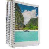Caderneta Espiral Capa Dura 1/8 Com 80 Folhas Kit 20un