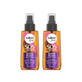 Oleo Capilar Salon Line 100ml Sos Cachos Super Oleos- Kit2un