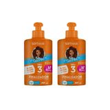 Creme Para Pentear Soft Hair 280ml Cachos T3 - Kit Com 2un