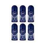 Desodorante Roll-on Nivea 50ml Masc  Protect- Kit6un