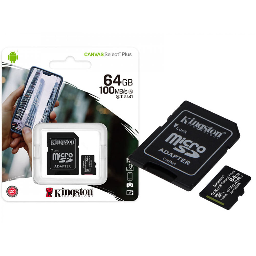 100MBs Works with Kingston Kingston 64GB Lava V5 MicroSDXC Canvas Select Plus Card Verified by SanFlash. 100MBs Works with Kingston Kingston 64GB Lava V5 MicroSDXC Canvas Select Plus Card Verified by SanFlash.