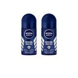 Desodorante Roll-on Nivea 50ml Masc  Protect-kit 2un