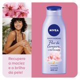 Creme Hidratante Corporal Nívea Óleos Essenciais Flor De Cerejeira 400ml