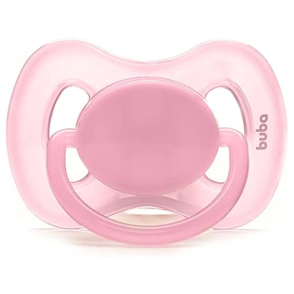 Chupeta Silicone Ultra Soft 0 6m Comfort Rosa Buba