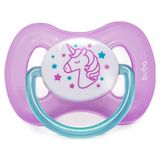 Chupeta Silicone Ultra Soft 6m Comfort Unicornio Rosa Buba