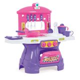 Cozinha Infantil Mini Chef Com Agua Rosa Tateti