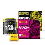 Kit Kimera Thermo + Kimera Woman + Creatina Atlas 90g