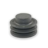 Polia De Ferro Fundido 70mm 2 Canais Perfil B