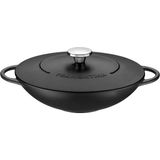 Wok Tramontina Antiaderente 32cm Ferro Esmaltado 5l Trento