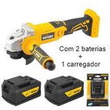 Esmerilhadeira 4.1/2 2 Baterias 4.0ah 18v Iev 1808