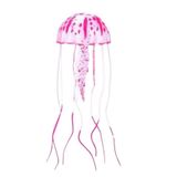 Água-viva Artificial Brilhante, Enfeite Fluorescente Rosa