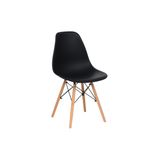 Cadeira De Jantar Charles Eames Preta