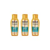 Condicionador Niely Gold 175ml Oleo Argan Pós Quimica - 3un