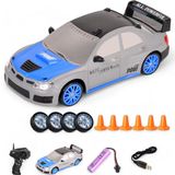 Carrinho De Controle Remoto Drift Corrida Rodas Extras Cone