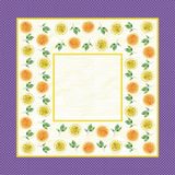 Toalha De Cha Lepper 1,00 X 1,00 Laranjas