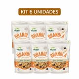 Kit 6x: Granola Tradicional Sem Glúten Vitalin 200g