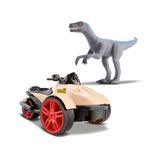 Brinquedos Triciclo Com Fricção Dinossauro Velociraptor-bege