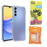 Capinha Para Galaxy A05 + Carregador Turbo + Pelicula 9d