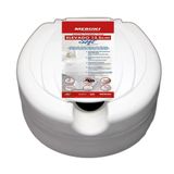 Assento Sanitário Elevado 13,5cm Soft Branco - Mebuki