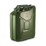 Galão De Metal Para Gasolina 20 Litros Verde Militar 0.8mm