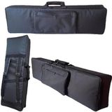 Capa Para Teclado Yamaha Mx61 Master Luxo Acolchoada Preto
