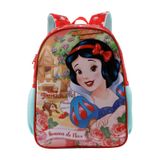 Mochila Xeryus 16 Branca De Neve - Poliéster - 30x40x15cm