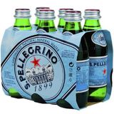 Água Mineral Italiana San Pellegrino 250ml - 6 Unidades