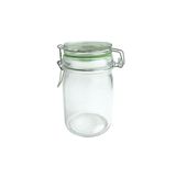 Conjunto De Seis Potes Hermeticos Vidro Com Trava - 250 Ml