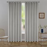 Cortina Tecido Semi Blackout Orion Cinza 3,60x2,50m Pemogo