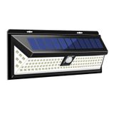 Refletor Solar Externo 120led Com Sensor De Movimento Ip65