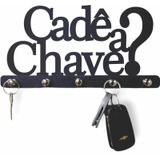 Porta Chaves Cade A Chave Parede Suporte Chaveiro Criativo