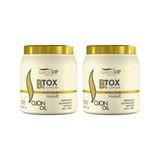 Botox Garota Vip B.tox Capilar 1000g - Kit Com 2un