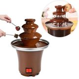 Fonte De Chocolate Cascata 3 Andares Fondue Frutas Elétrico