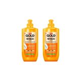 Creme Pentear Niely Gold 250g Oleo Coco Nutriçao Magica -2un