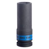 Soquete Impacto 1/2 18mm Extra Longo King Tony