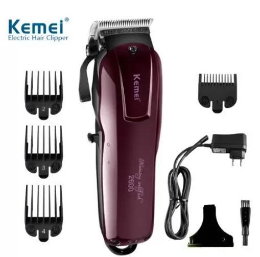 Máquina De Corte Kemei 2600 Profissional Estilo Magic Clip