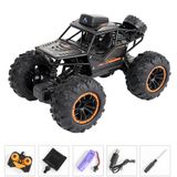 Carro Rc 1:18 4wd 2.4g Wifi Fpv Com Câmera Hd, Bateria De 500mah