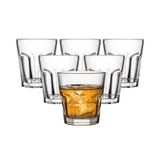 Jogo 6 Copos Shot Tequila Cachaça Vidro Transparente 45 Ml