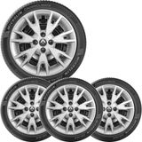 4x Calota Renault Logan 2020 Aro 15 Emblema  878ar