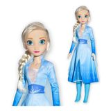 Boneca Elsa Frozen 2 Grande 55 Cm Disney  Princesa