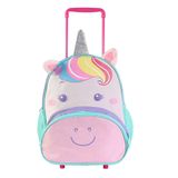 Mochila Escolar Zoo Infantil Rodinhas 3 Modelos Disponíveis