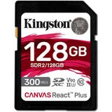 Cartão Memória Kingston Sd Xc 128gb React Plus Uhs-ii 300mbs