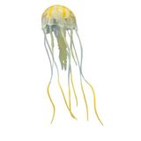 Água-viva Artificial Brilhante Enfeite Fluorescente Amarelo